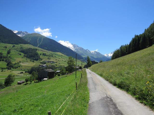 wir befinden uns nun im Val d'Entremont