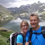 Erinnerungsfoto vom Grossen St.Bernhard Pass