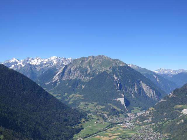 Blick auf den Le Catogne, dort oben möchten wir irgendeinmal auch stehen