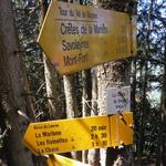 wir erreichen die Chute du Bisse 1910 m.ü.M.