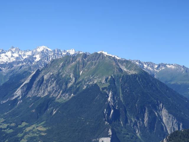 Blick zum Le Catogne, dort oben möchten wir irgendeinmal auch stehen