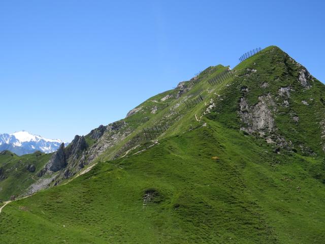 Blick zurück auf den zurückgelegten Weg