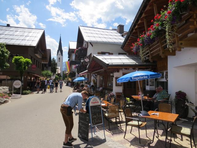 Oberstdorf ist aber auch ein schönes kleines Dorf, mit vielen Einkehrmöglichkeiten