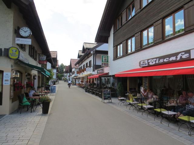 wir schlendern durch die Strassen von Oberstdorf...