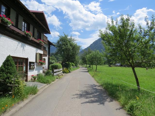 ein richtig schöner Tag um zu Wandern