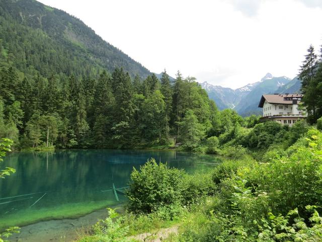 vorbei am Christlesee geht unsere heutige Wanderung weiter