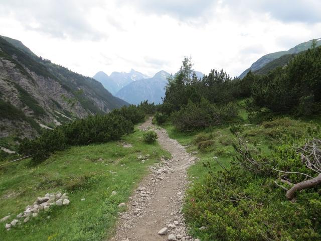 vorbei an der Obere Rossgumpenalpe 1690 m.ü.M. geht es weiter...