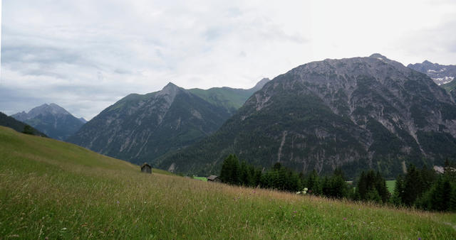 schöner Blick ins Lechtal