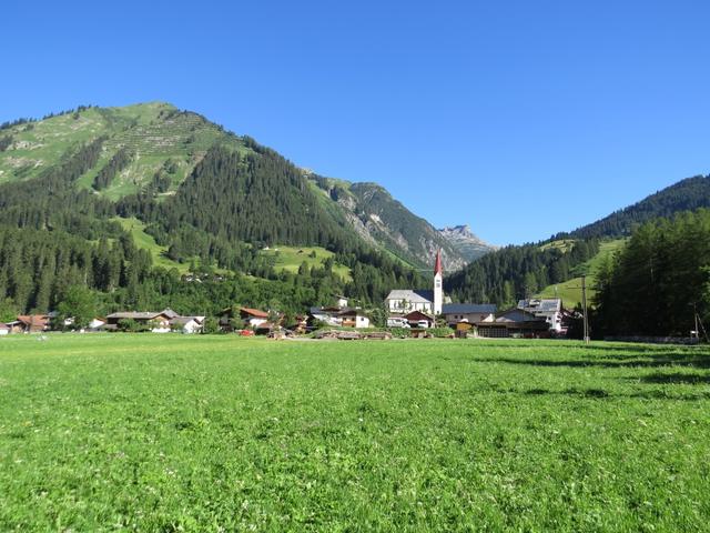 letzter Blick zurück nach Holzgau 1103 m.ü.M.