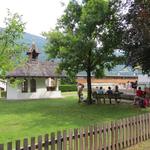 bis wir schlussendlich bei der kleinen Kapelle den Talboden des Inntal erreichen