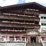 ... der uns direkt ans Ende des Pitztal in Mandarfen, zum Hotel Wildspitze bringt