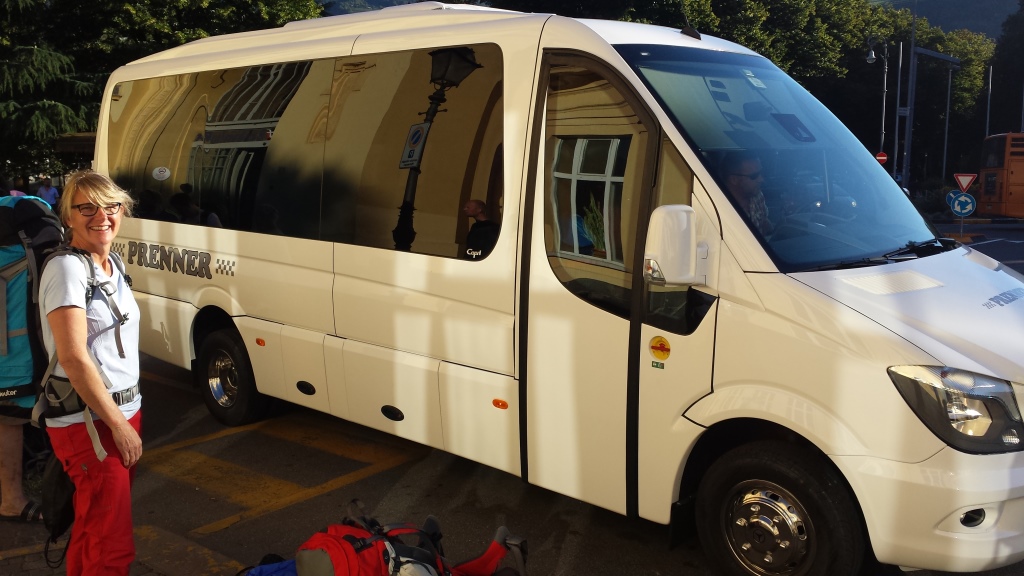 mit dem Bus der Firma Prenner fahren wir danach nach Oberstdorf zurück