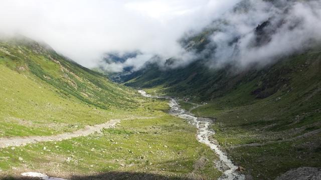 Blick zurück ins Pitztal und Richtung Mandarfen