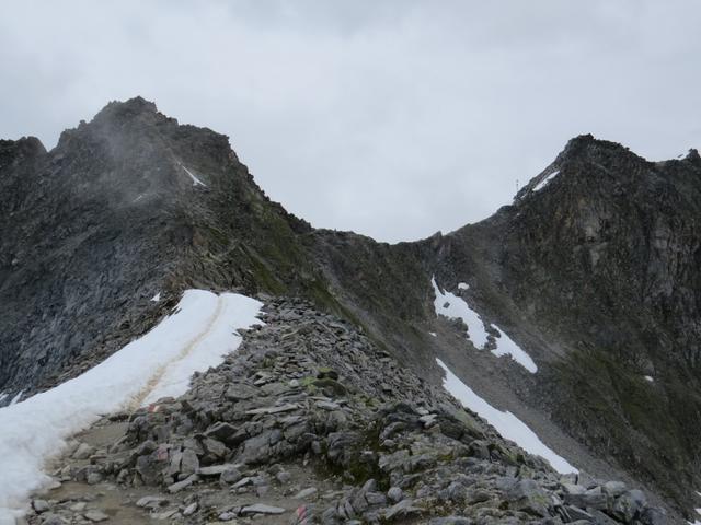 Blick hinauf zum Pitztaler Jöchl