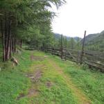 die tiefe Schlucht des Gurgler Tals liegt zwischen uns und der Timmelsjochstrasse