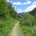 ... alles nun der linken Seite der Passer talauswärts