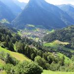 Blick ins Passeiertal nach St.Leonhard. Es sind noch viele Höhenmeter zu bewältigen