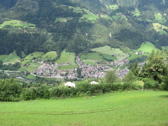 Tiefblick nach St.Martin im Passeiertal