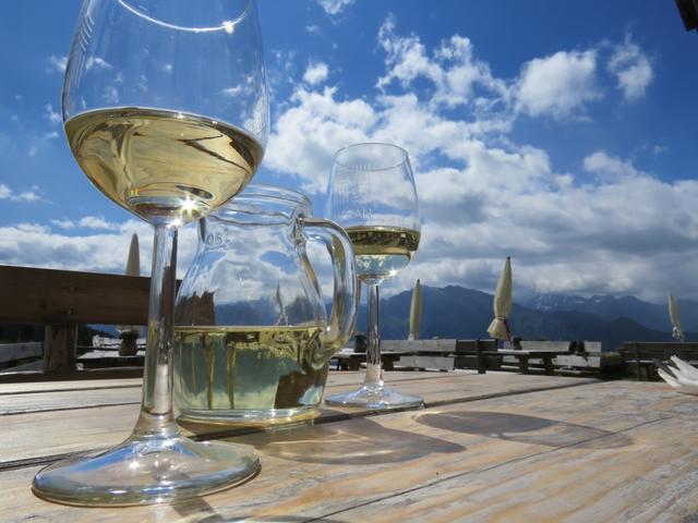 ... und einen guten Weisswein