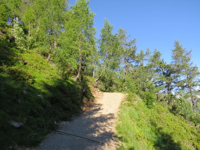 an den Wochenenden und während der Hochsaison, stehen sich hier die Wanderer gegenseitig auf die Füsse