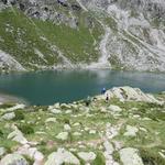 der Kratzbergersee 2119 m.ü.M. soll einer der tiefsten Seen der Alpen sein