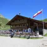 beim Berggasthof Kirchsteiger Alm 1945 m.ü.M. werden wir heute übernachten