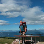 super schönes Breitbildfoto aufgenommen auf dem Kreuzjoch