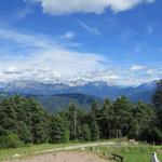 immer wieder schweift der Blick zum Rosengarten UNESCO Weltnaturerbe