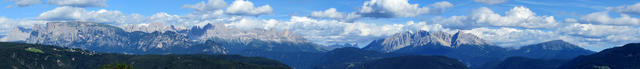 Grödner Joch, Lankofel, Vajolet Türme, Rosengartenspitze, Palagruppe und Latemar UNESCO Weltnaturerbe