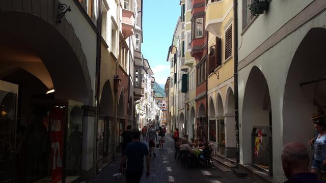 in der Altstadt von Bolzano