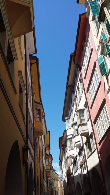 in der Altstadt von Bolzano