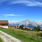 schönes Breitbildfoto aufgenommen bei Le Clou 1660 m.ü.M.