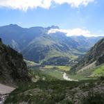 Blick ins Val Ferret und La Fouly