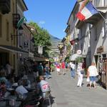 ... laufen wir langsam zur Altstadt von Aosta hinaus