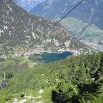 Blick nach Champex-Lac