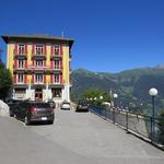 kurzer Abstecher zum Hotel Splendide. Von der Terrasse hat man eine phantastische Aussicht...