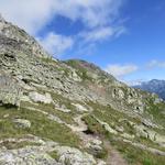 unsere heutige Wanderung wird uns über 4 Übergange führen