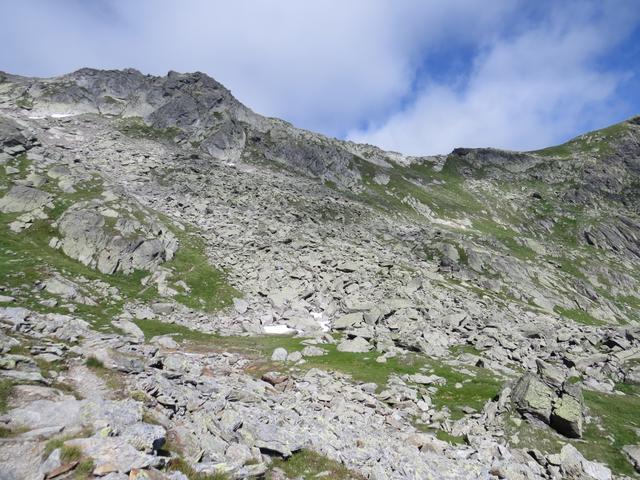 unser nächster Übergang lautet nun Col des Chevaux