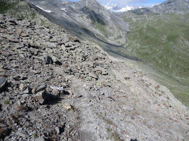 bei Punkt 2479 m.ü.M. hat man das gröbste hinter sich