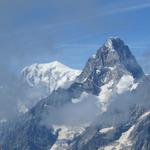 der Mont Blanc und Grandes Jorasses