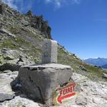 längs über das Fenêtre de Ferret verläuft die Landesgrenze zwischen der Schweiz...