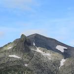 Blick hinauf zum Le Cheval Blanc, Ziel unserer heutigen Wanderung