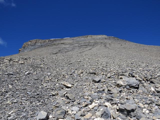 ... über die Südflanke des Cheval Blanc führt...