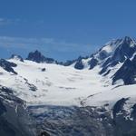 Blick Richtung Aiguille du Tour, Glacier du Tour, Aiguille du Chardonnet