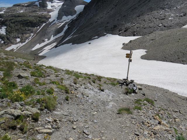 auf dem Col du Vieux 2572 m.ü.M.