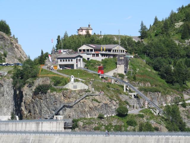 ... und Infocenter mit Bergstation