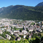 Blick auf Martigny