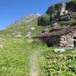 bei den Alphütten von le Giétro 2198 m.ü.M.