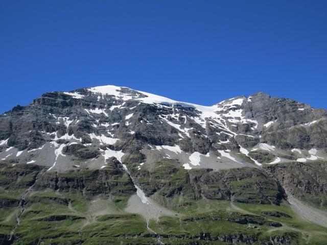 Blick hinauf zum Tournelon Blanc