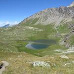 Blick zurück zum Lac de Tsofeiret